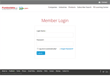 Tablet Screenshot of crm.fundoodata.com